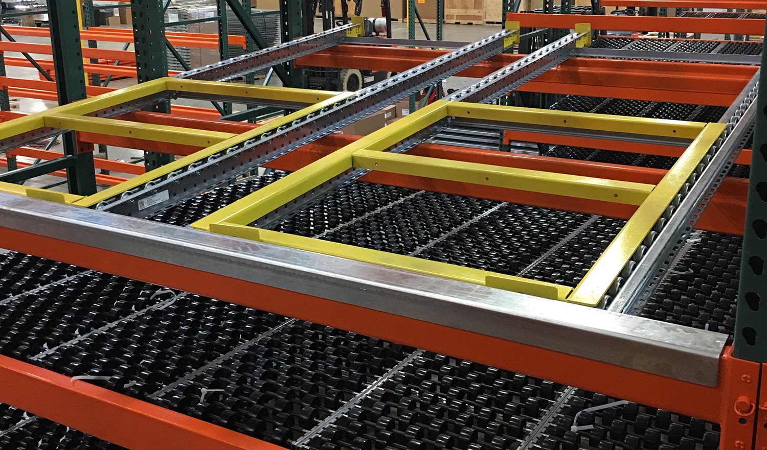 Push Back Racking